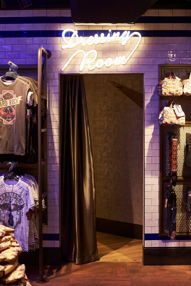 Theoneoff's tweet photo. Inside the new Hard Rock Store, Piccadilly, recently designed by us here at The One Off. #TheOneOff #HardRock #HardRockCafe https://t.co/MLRmTY4bDU