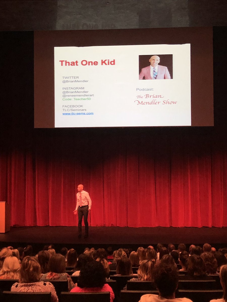 BastingAmber's tweet photo. @BrianMendler hands down THE best PD speaker that I’ve had the opportunity to hear! relatable, honest, and inspiring! #BeTheOneGF #wellnessandhope #thatonekid https://t.co/m5qNDbKWiu