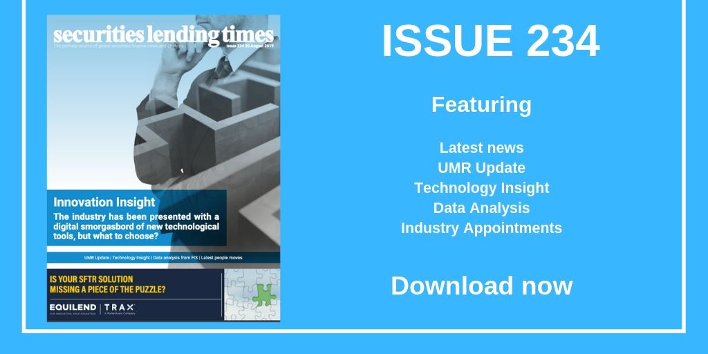 MaddieSaghir's tweet photo. The latest issue of Securities Lending Times is now online!
Featuring technology insight and a UMR Update by Shaun Murray of Margin Reform
@SLTimes_
#Securitieslending #technology #UMR #MarginReform
https://t.co/t1U8UVSd3Q https://t.co/tdU9le1zDB