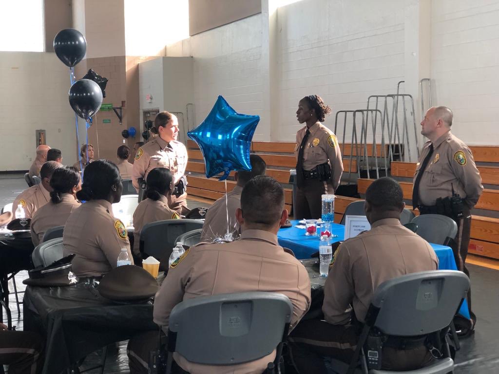 MiamiDade_SO's tweet photo. #BLE124 is meeting with command staff of their newly assigned districts! Tomorrow they will be sworn in as #MDPD officers. #MDPDproud https://t.co/cXiLW04TE7
