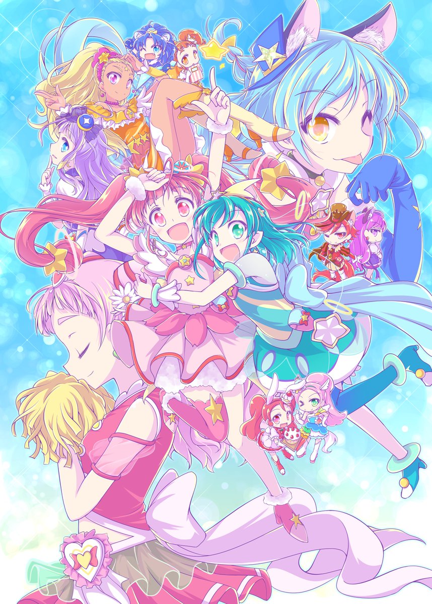 むうす Ar Twitter ということで レイフレ22告知ビジュアル担当させていただきました イベント名 プリキュアシリーズオンリーイベント レインボーフレーバー22 開催日 年4月5日 日 会場名 大田区産業プラザpio 主催名 スタジオｙｏｕ T Co