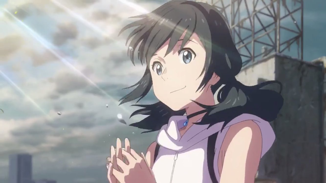 天気の子　天野陽菜　混沌の女神様　スリーブ 天気の子 天野陽菜 混沌の女神様 スリーブ Amazon.co.jp: 天気の