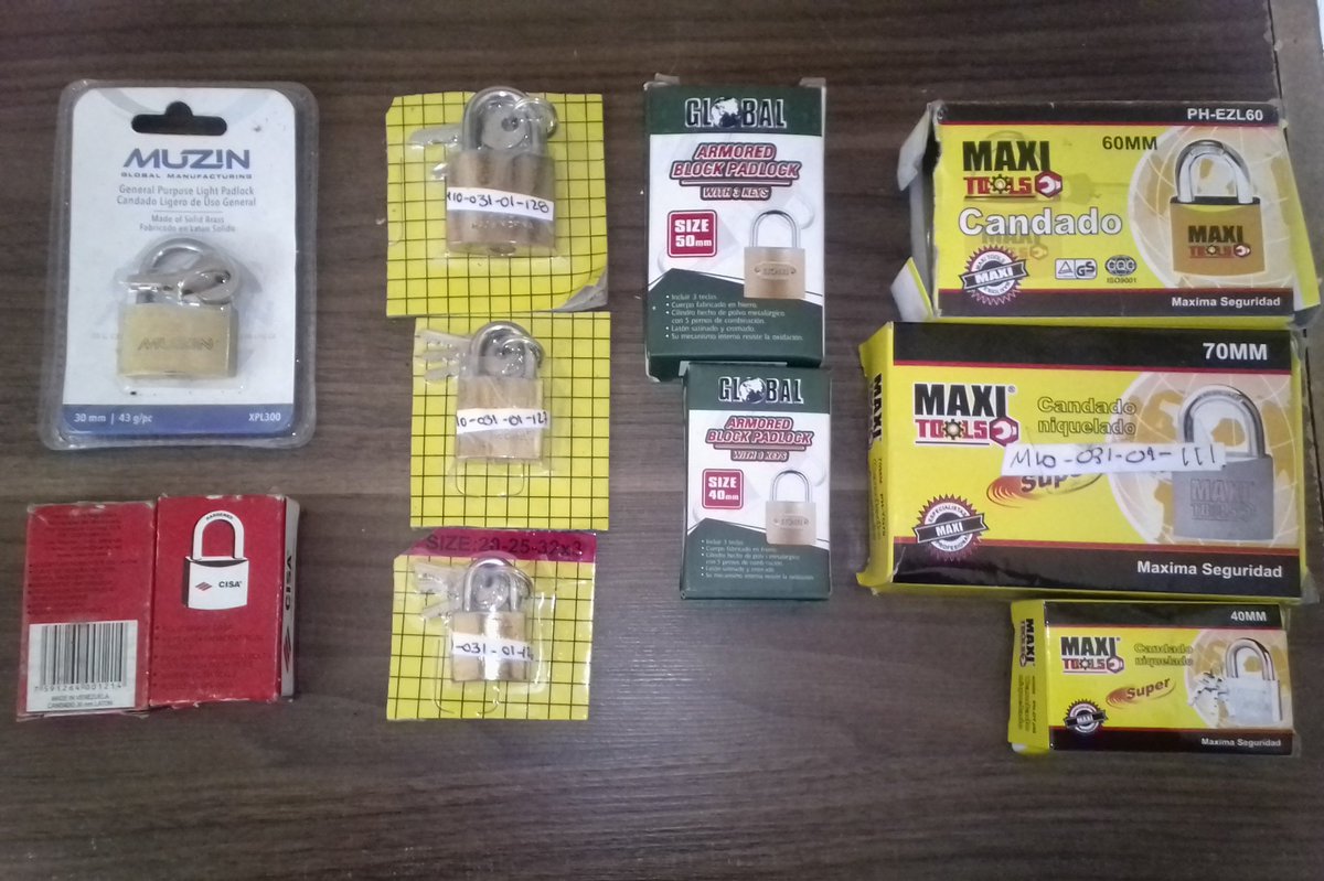 DIMATELF's tweet image. Contamos con gran variedad de candados adaptados a sus necesidades