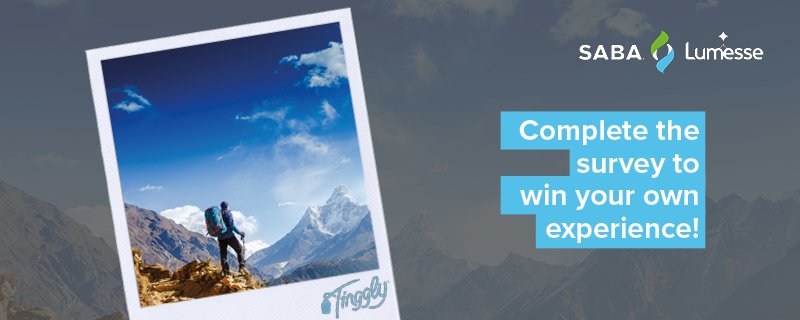 Spare few minutes? Be in with a chance to win a Tinggly 'Key to Europe' gift card by completing the latest survey to understand the importance of building engaging #talent experiences. 
Complete the survey here: okt.to/V8GDuS | #HR #Survey <a href="/sabasoftware/">Saba</a>