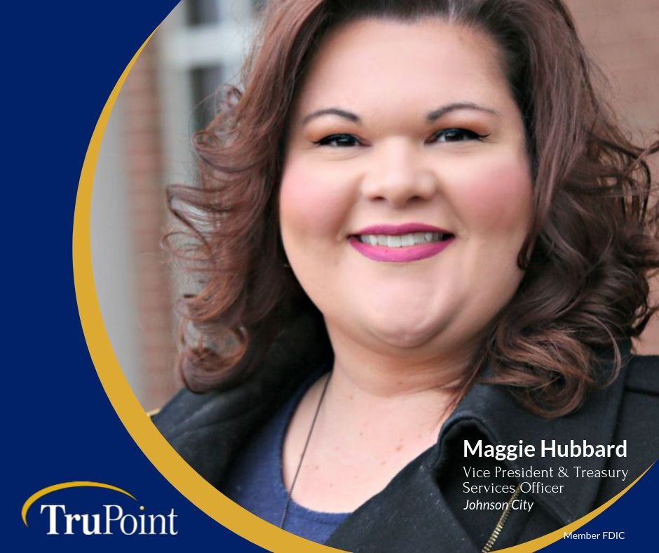 TruPointBank's tweet image. Is your bank getting too big? Feel like a number? Contact Maggie at 423-854-8801 or maggie.hubbard@trupointbank.com to learn about the TruPoint difference. #TruPointBank #BestBusinessBank #RelationshipBanking #FreeBusinessChecking