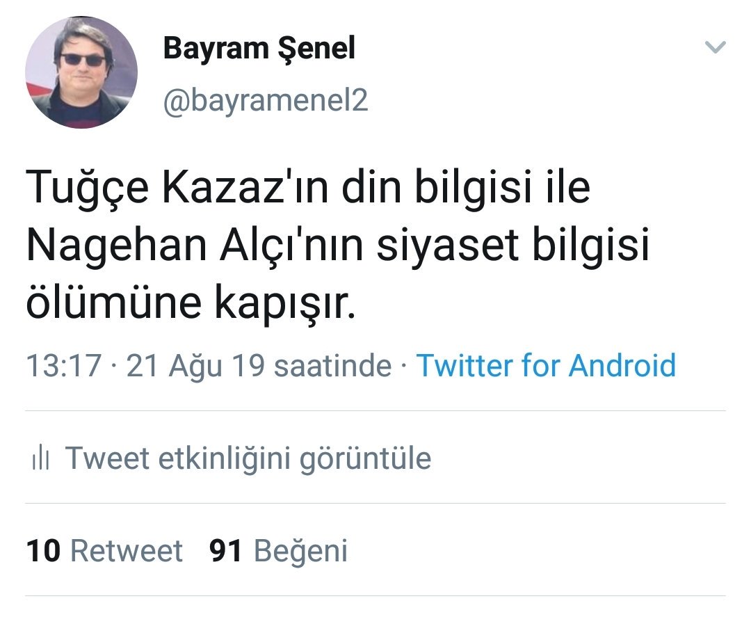 bayramenel2's tweet image. Tuğçe Kazaz niye kızdın ki !! Sanki elimizde başka din kaldı da vermedik.!