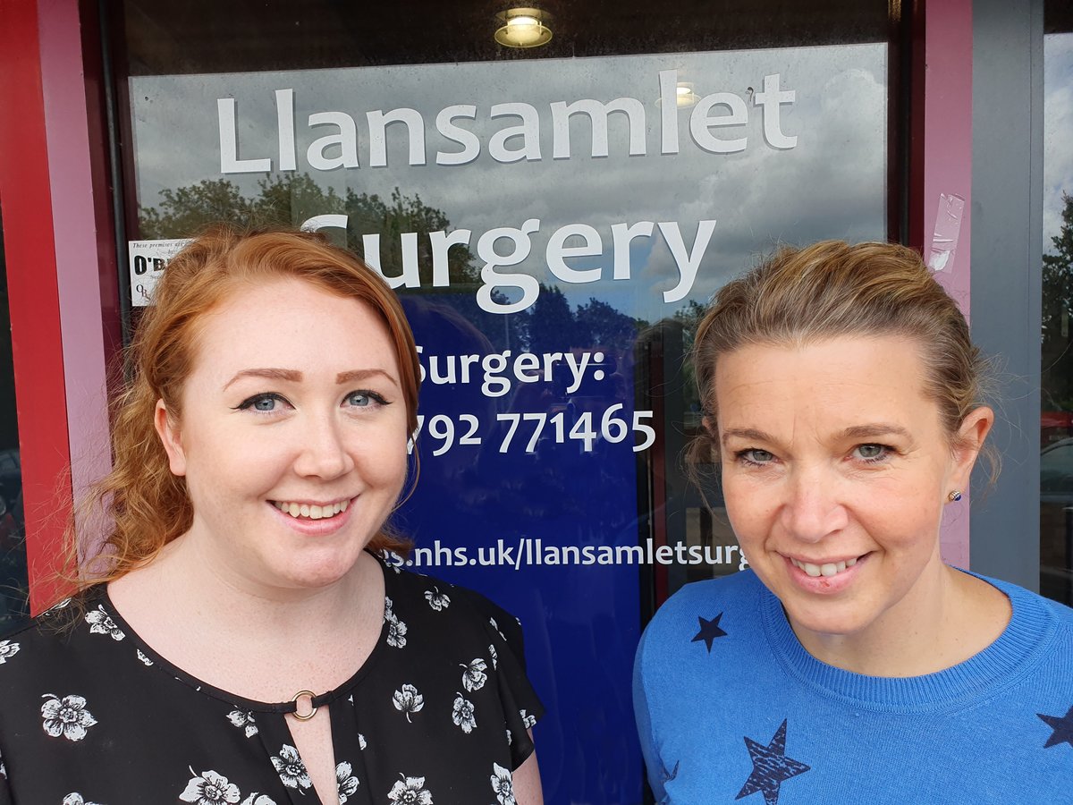 A huge welcome to Siobhan and Kate.
Their appointments to <a href="/cwmtawecluster/">CwmtaweCluster</a> and Llansamlet Surgery are a perfect examples of how the way people are cared for in their communities is undergoing a transformation fit for the modern times.
Story here tinyurl.com/y293l75m