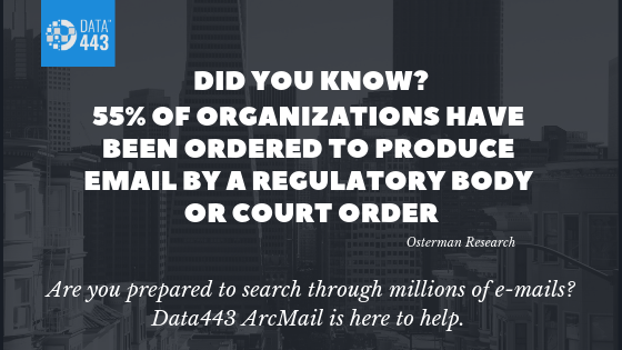 data443Risk's tweet photo. Is your company's cost for data storage too high? 

Does your organization need a way to simplify eDiscovery and Compliance? 

If so, you can read more about the challenges that ArcMail helps solve in our blog post here:
https://t.co/TXaTZrP61F

#ArcMail #eDiscovery #Compliance https://t.co/HLfTxgutIN