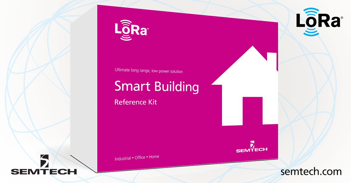 SemtechCorp's tweet image. @IoTEvolution: Semtech Launches #LoRa Reference Kit to Aid Smart Building Development hubs.ly/H0kjMf20
