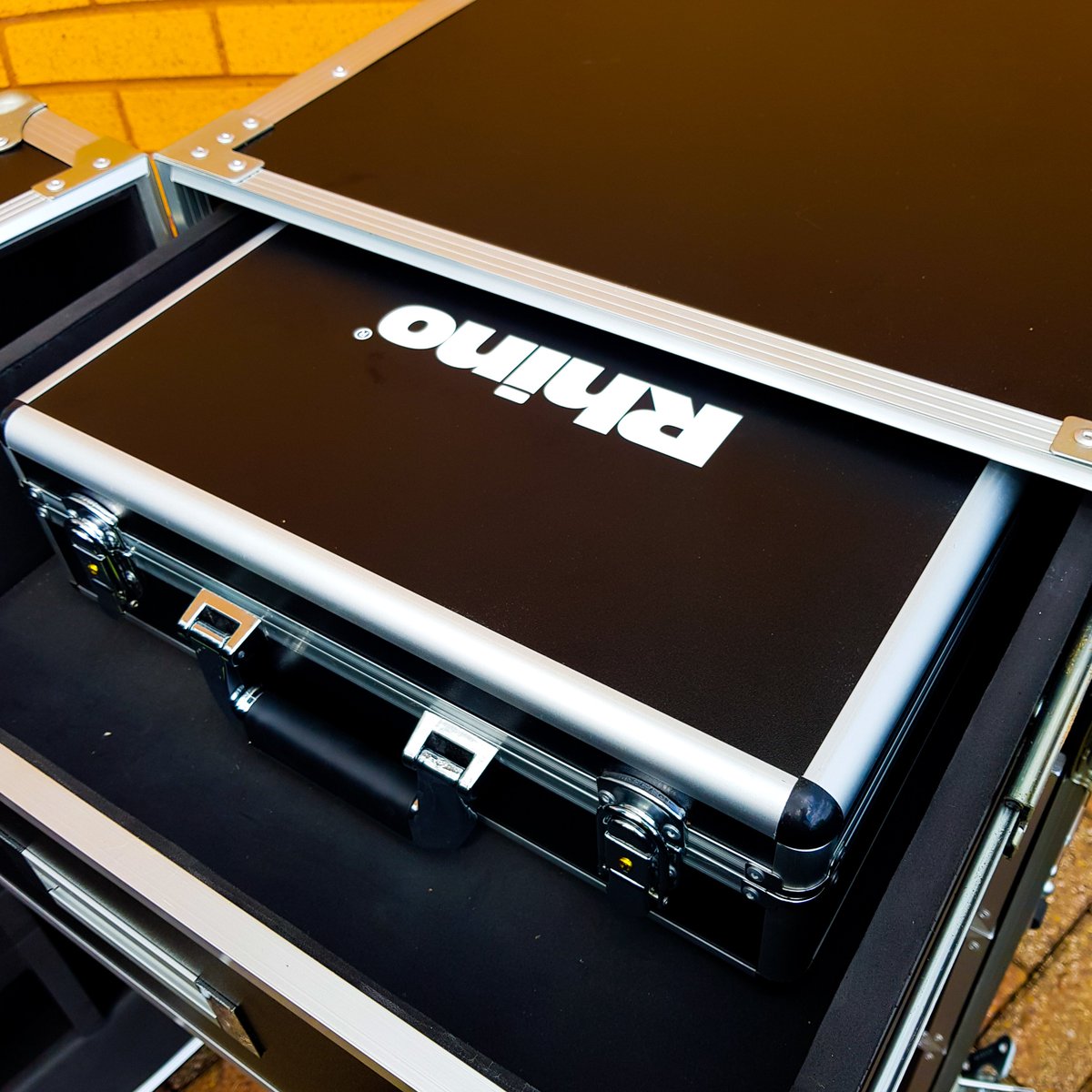 RhinoFlightcase's tweet photo. There is never enough of Rhino! Be ready for every situation, be safe and organised. Rhino offers wade range of flight cases for everyone’s needs. Visit our new website by clicking here https://t.co/yRDX4fMKzv https://t.co/Vj0NeJqFc4