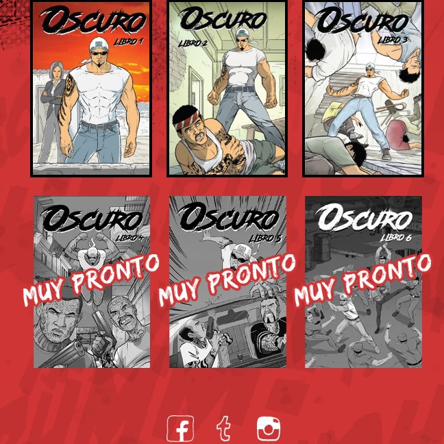 OscuroComics's tweet photo. ¡Hola! Ya puedes encontrar los cómics 1, 2 y 3 de forma gratuita en nuestro sitio web: https://t.co/e8SuI1H1KB https://t.co/taUkjj7iUy