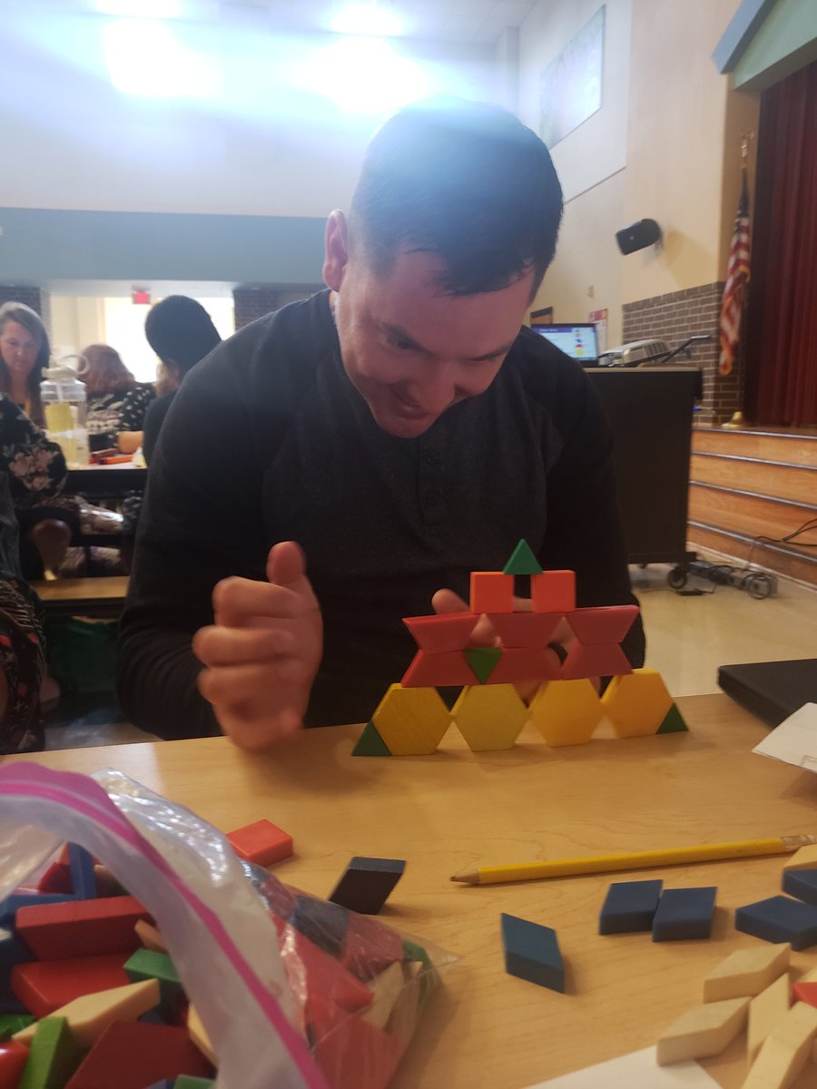 EduStaley's tweet photo. You can literally see the lightbulb going off! #mathmaticalmindsets @DZStein4 https://t.co/Q5esdDcTpU