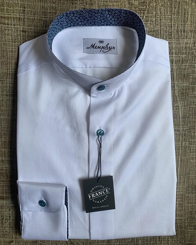 #chemise #menphys #surmesure #homme #coton #blanc #opposition #col #poignet #liberty #bouton #bleu #chemisehomme #chemiseblanche #mode #style #vetements #vetementhomme #vetement #tenue ift.tt/2Zdntob