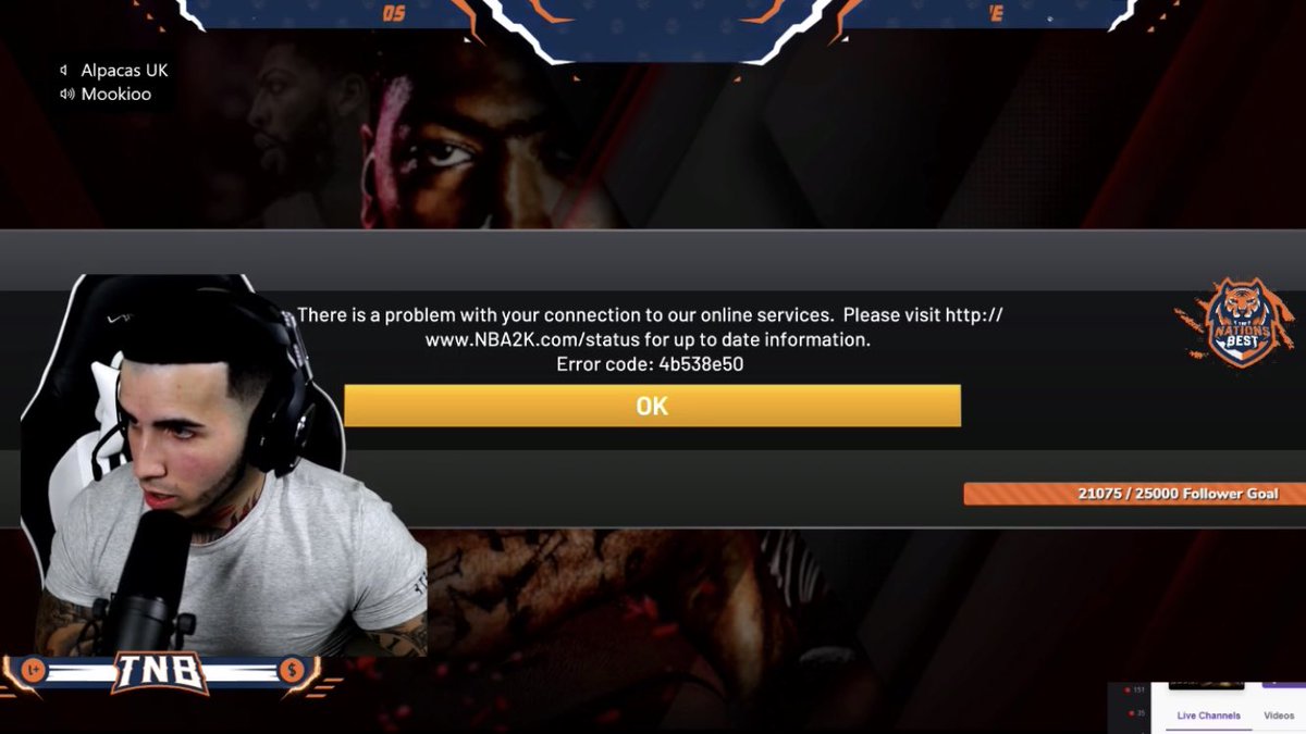 Nasty_Designz's tweet photo. Nade already getting banned on the #nba2k20demo 😂😂 https://t.co/aWG6kQ5aqZ