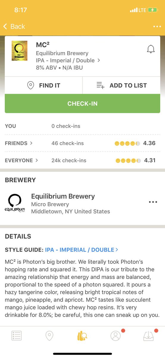 barrelhousetap's tweet photo. Going on tap TODAY at 5pm!!! This world class, super limited DIPA from @EQBrewery !! #beer #craftbeer #limited #getsome #DYT #daytonbeerweek #Dayton #Ohio #Daytonlovesbeer https://t.co/WpMIAT1QUW