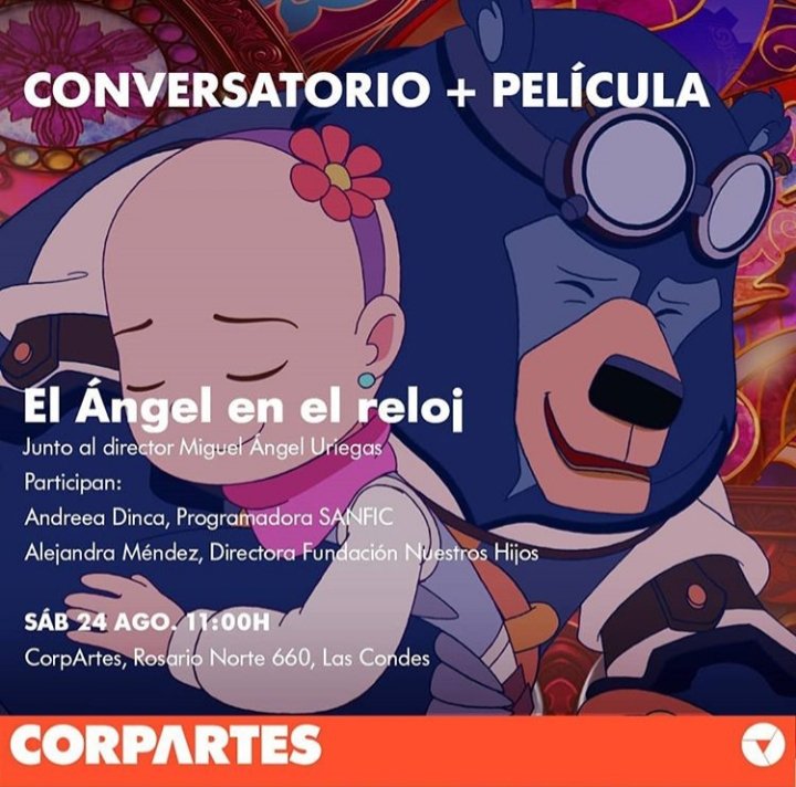 El director, productor y guionista mexicano <a href="/mikeuriegas/">Mike Uriegas</a> participará en el conversatorio y proyección de su obra "El Ángel en el reloj" este 24/08 📽️. No te pierdas esta gran película nominada a Mejor Largometraje Animación en los #PremiosAriel2018 🎬