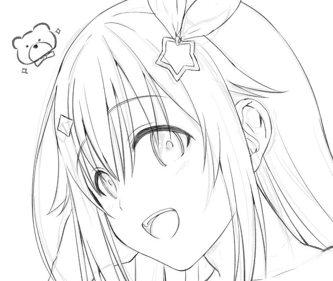 あん肝～線画入ったよ～～ 