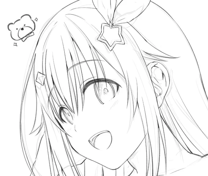 あん肝～線画入ったよ～～ 