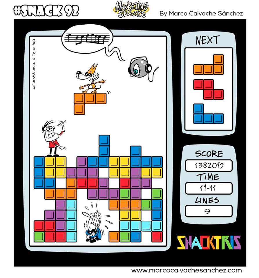¿Qué tan preparado estas para tomar decisiones CLAVES en tiempo limitado y que se AJUSTEN estratégicamente al entorno al cual estás expuesto? Nada mejor que el #TETRIS para entrenar los dos hemisferios del cerebro y entenderlo como una analogía para resolver problemas.