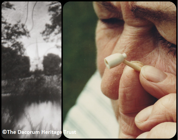 DacorumHeritage's tweet image. Our tiny object is in the running for Hertfordshire's museum object of the year!When held up to the light this tiny Stanhope pipe reveals an image of St Mary’s Church in Hemel Hempstead. Vote for our little peep! bit.ly/2KOxlv5 
#TinyObjects #HertsBedsHeritage