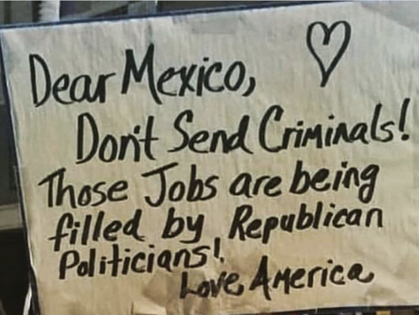 LesterCharlie's tweet photo. Ain't that the truth.
Repost via @linda.smith9090 ~~~~~~~~~~~~~~~~~~
#lesterandcharlie #undocumentedlabor #americanpolitics #usmexicoborder #employment #instapolitics #migraton #immigration #labor https://t.co/43EwtMnXLk