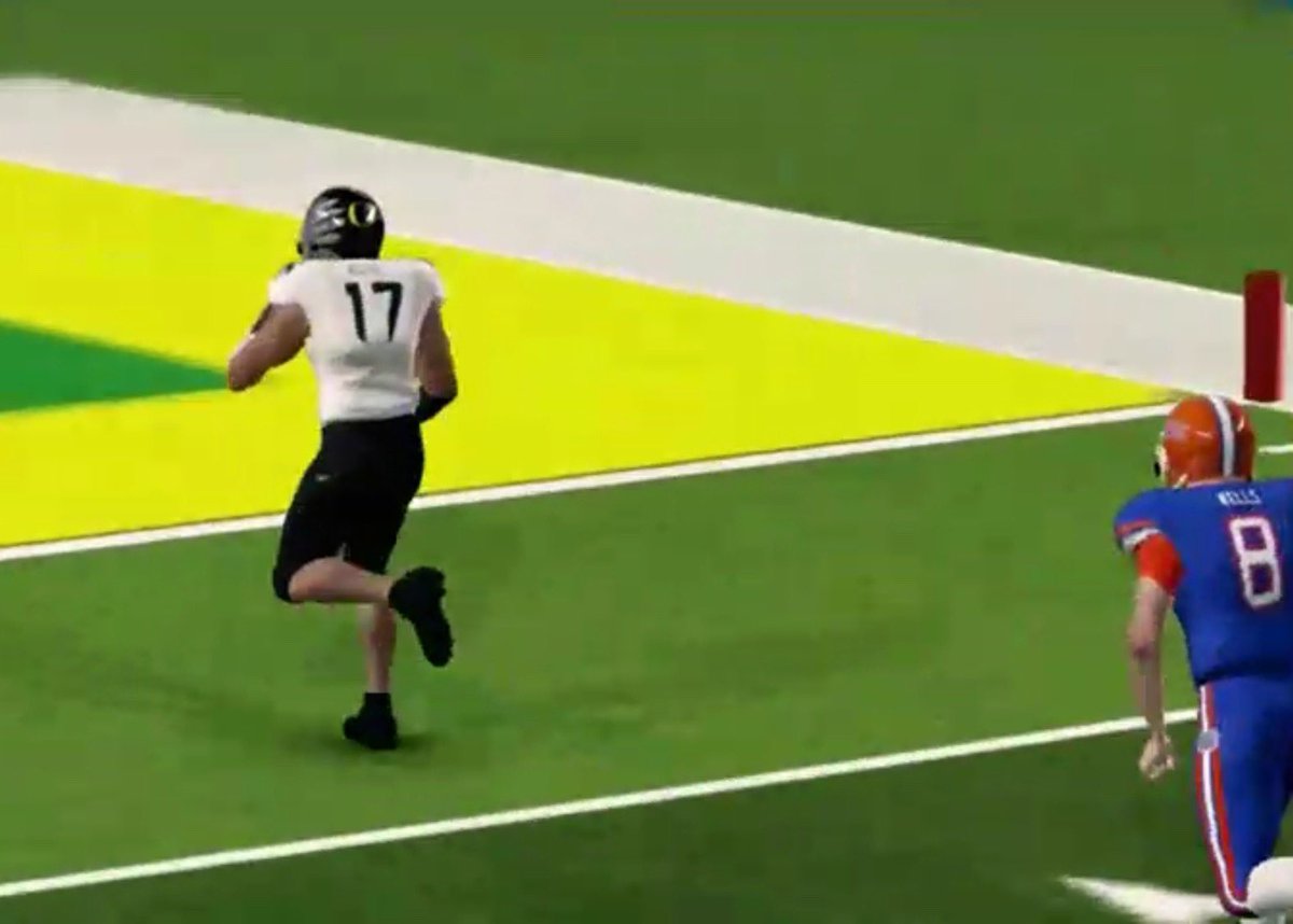 Evox4life's tweet photo. 3 catches for 75 yards and a touchdown plus a 12 yard carry. Man if feels good coming out with another win @cfslcommish @CFSL_Oregon great 45-42 OT win vs @CFSLflorida https://t.co/khcjraoegb