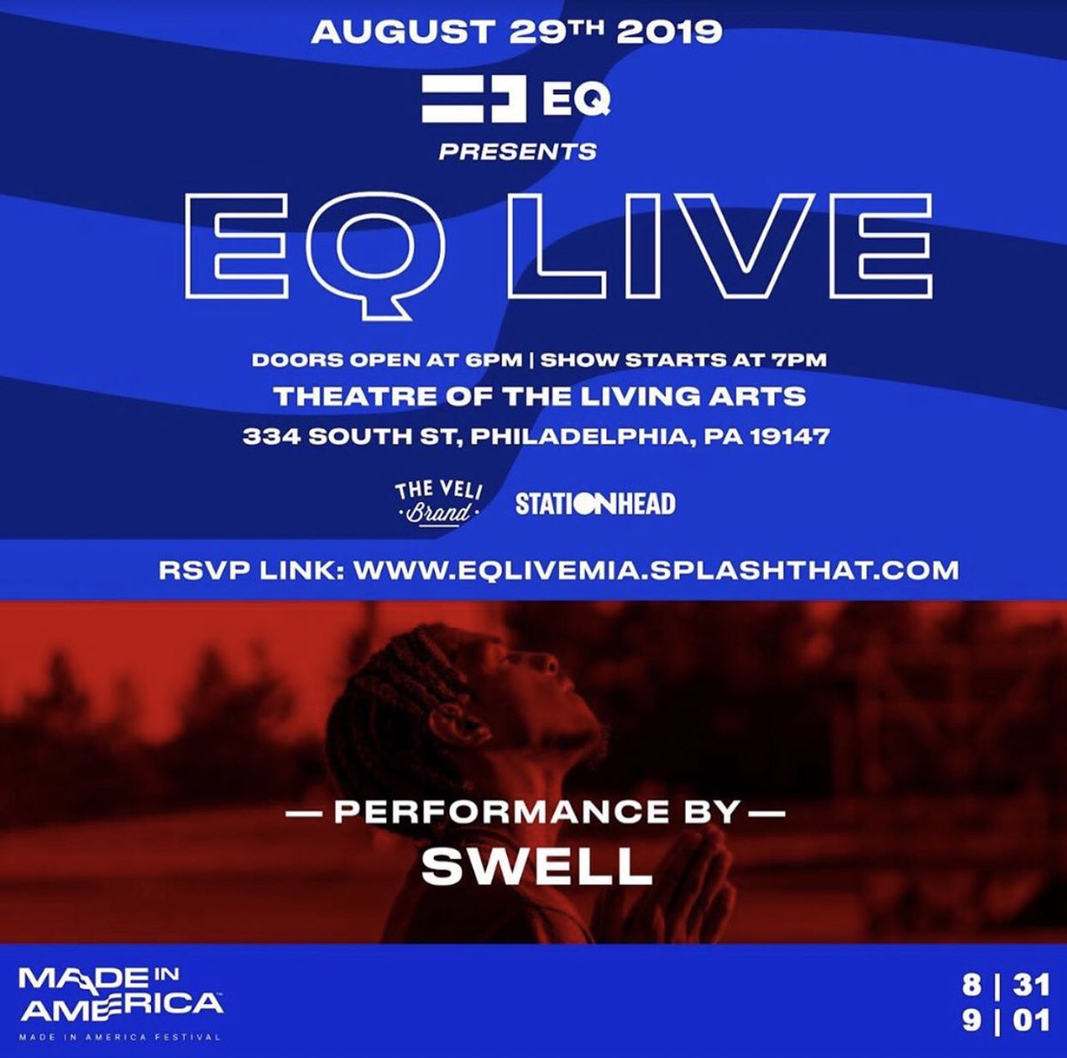 TGRSwelly's tweet photo. Catch me performing in philly the 29th! #EQdistro #RocNation #MadeInAmerica #TGR #TrustTheProcess #trynagetright #swell #swelly #PhillyPA https://t.co/63CNeKdxRo