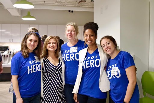 EsraSander's tweet photo. What a great experience!  My first QTC at SpotHero.  I met amazing people and felt welcomed.   @QueerTechClub @SpotHero https://t.co/f4Ezo8ADJI