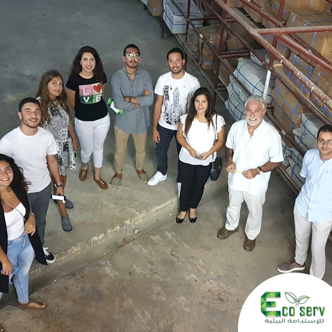 ecoservlb's tweet photo. E-waste workshop for Rotaract Club of Byblos at Ecoserv premises in Sarba https://t.co/COAFCIqEN3
