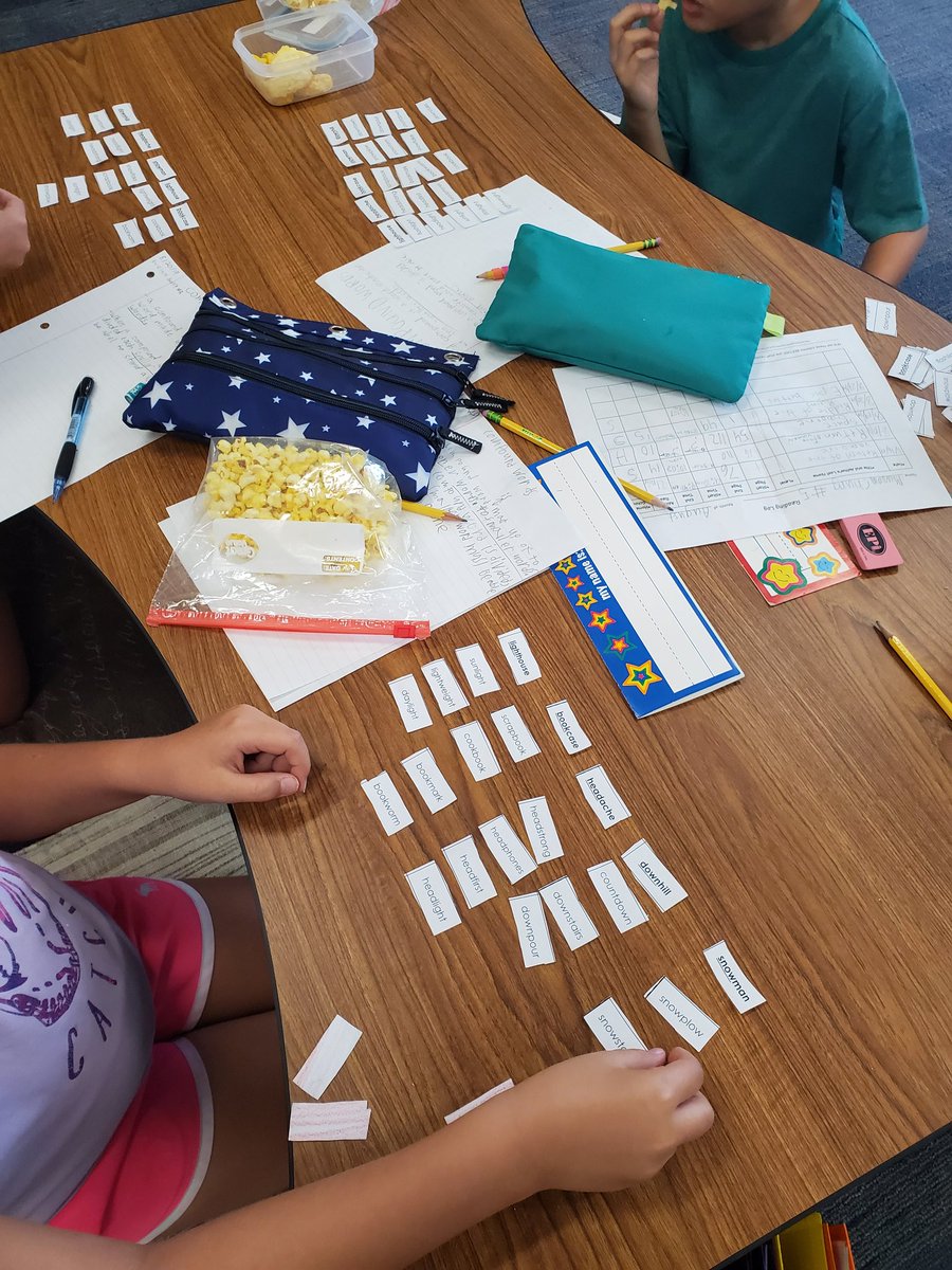 Word Sorts going strong in @LauckofKISD this morning! #bengalpride