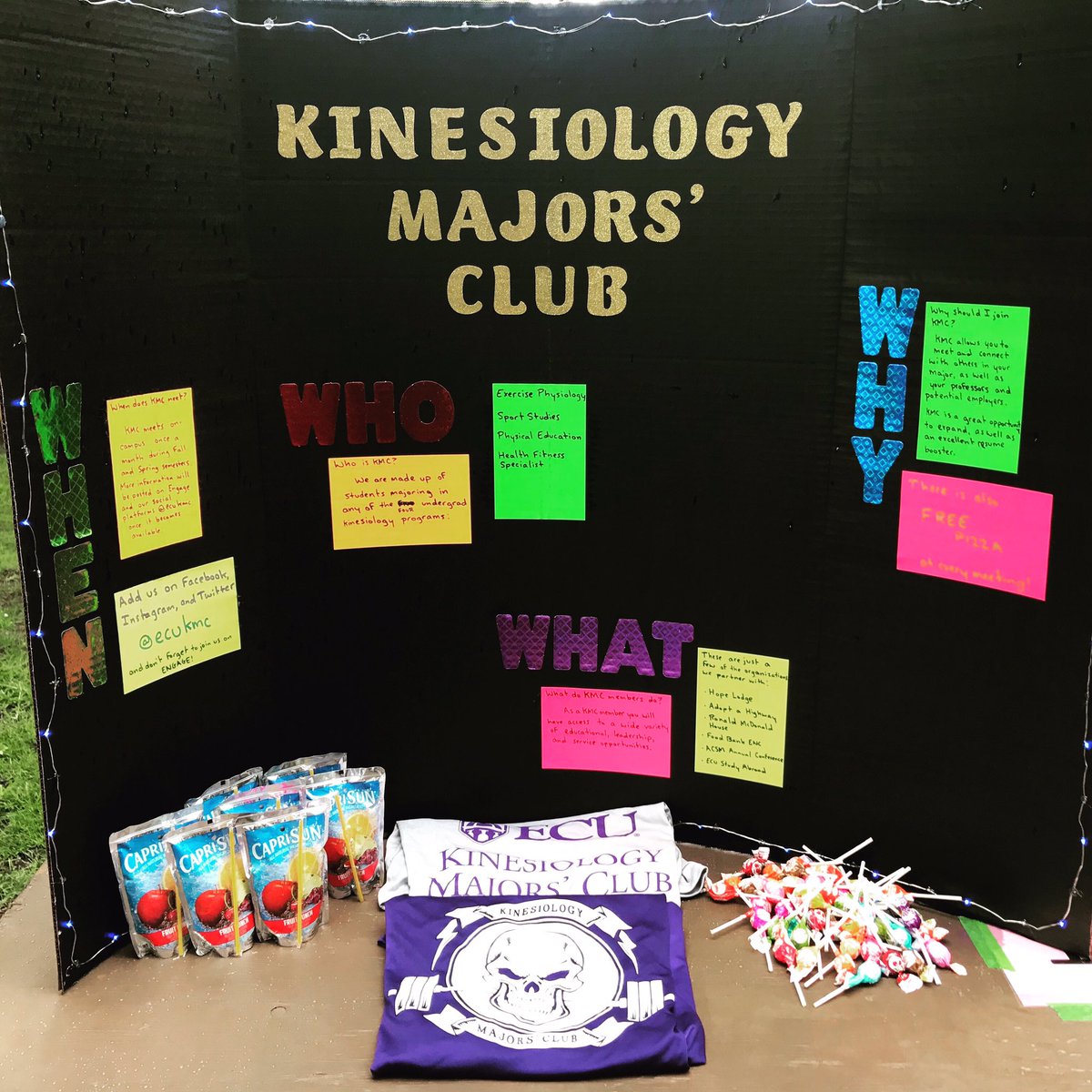 ecukmc's tweet image. Come check us out on the Mall at Get a Clue! We’re here until 3!