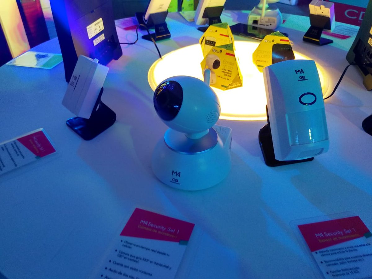 M4Connectivity's tweet photo. Estamos presentes en lanzamiento del servicio de @OuiMovilMx de la mano con nuestros productos: #M4SecuritySet1, #M4SpotMovil1 y #M4WiLink1
bajo la #RedCompartida de @ALTANMx. 😎 https://t.co/JszJXs5CMo