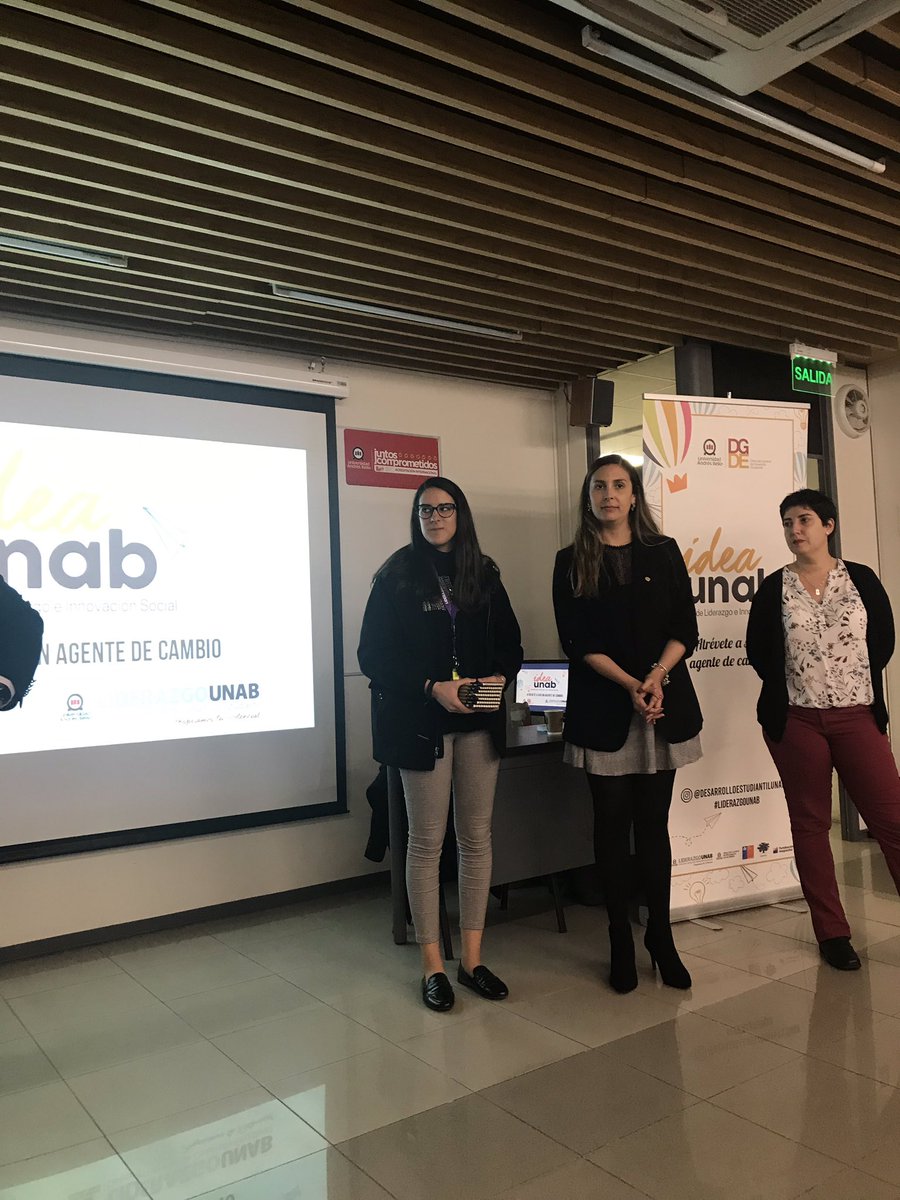 HugoMoragaf's tweet image. En el lanzamiento del proyecto #ideaunab #liderazgounab por el desarrollo social @InjuvBio_Bio