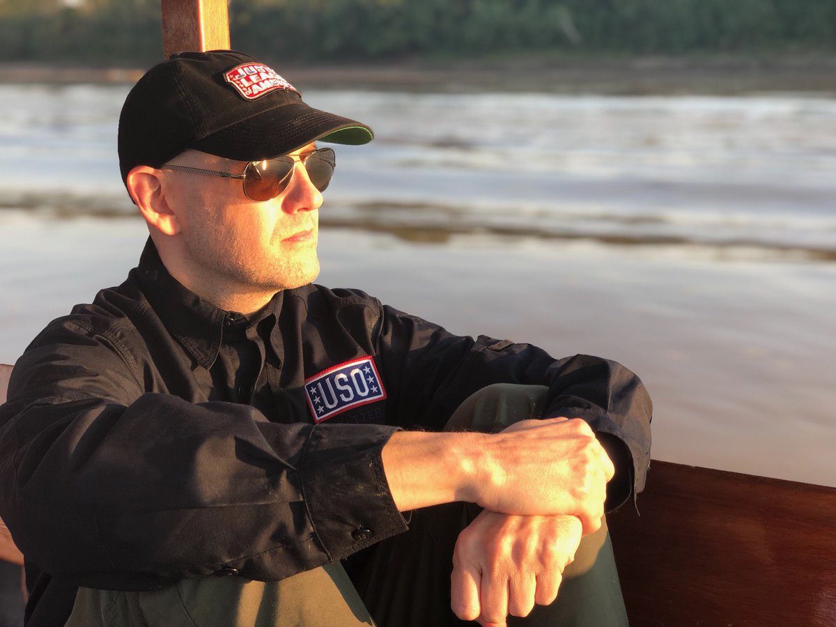 RT @bradmeltzer: Down the Amazon. Doing Heart of Darkness and Apocalypse Now lines in my head. #Peru https://t.co/IQJZHjw4wC
