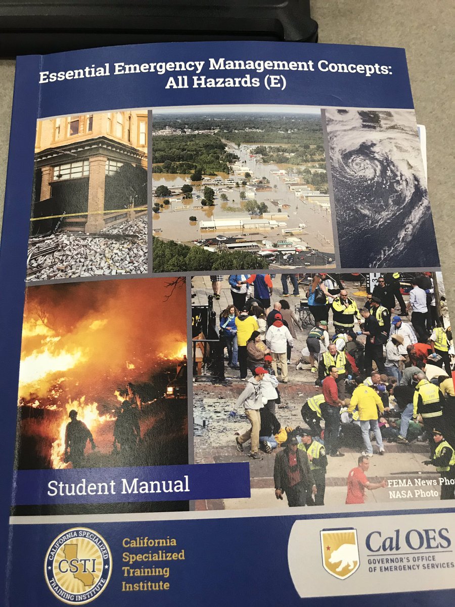 SSFFire's tweet image. Day 3 #CSTI Essential Emergency Management Concepts: All Hazards Course learning #PlanningP #EOC #ActionPlanning #PIO #SocialMedia #JIC @SSFFire @firechiefcox @Cal_OES @FEMARegion9 @sanmateoco @SFFDPIO