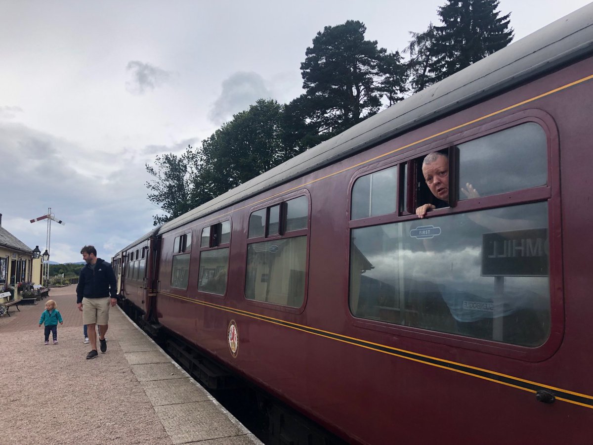 mm_mason1976's tweet photo. #BaxterView 6 months of visiting train stations & watching trains today a goal was achieved. While on holiday in Aberdeen one of our residents overcame his fear of the step onto the train & achieved his goal. Brilliant! @carman_centre https://t.co/YdEAunATJF