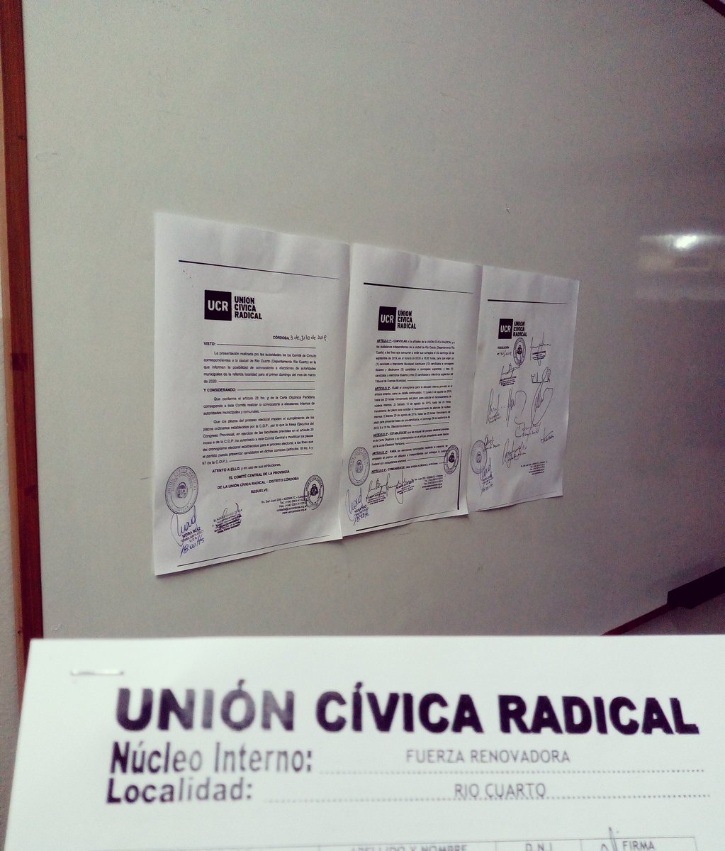 MarioAlvarezOk's tweet photo. En el día de ayer realizamos la Presentación de Nuestra Lista para las próximas Elecciones Internas UCR del Domingo 29 de Septiembre, un paso más en la construcción de este Gran Proyecto!
Un Nuevo Tiempo está cada vez más cerca y nos incluye a Todos!
#FuerzaRenovadora #GranEquipo https://t.co/uHy9Up6qju