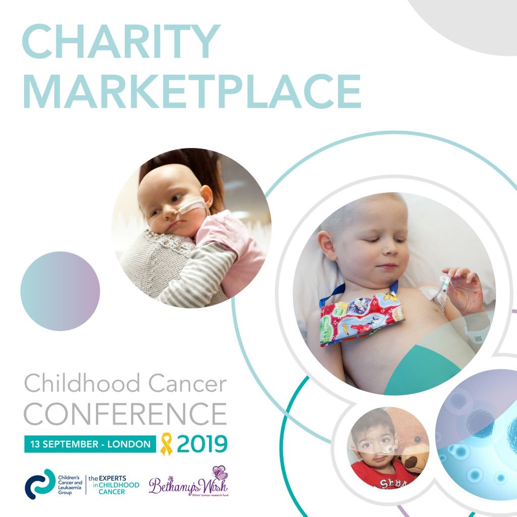 ChildhoodCancerConf (@childcancerconf) on Twitter photo #ChildhoodCancer #charities - book your exhibition space in our charity marketplace to share your work with parents and professionals at #CCC19 this September - limited spaces remaining! cclg.uk/2FPuy3g @CCLG_UK <a href="/AngelbethanyP/">Bethany's Wish</a> #ChildhoodCancer #charities - book your exhibition space in our charity marketplace to share your work with parents and professionals at #CCC19 this September - limited spaces remaining! cclg.uk/2FPuy3g @CCLG_UK <a href="/AngelbethanyP/">Bethany's Wish</a>