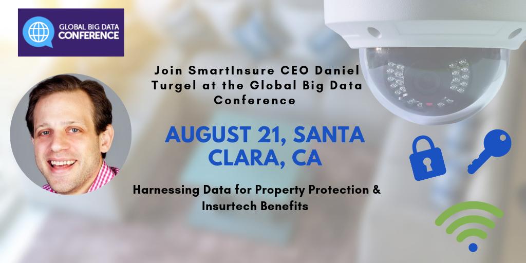 MySmartInsure1's tweet photo. Today our CEO @DanielTurgel is speaking at the @bigdataconf! He'll discuss how data can be used for property protection and #insurtech benefits. Learn more in his blog: https://t.co/ufkfQVgNWV #GlobalBD https://t.co/n7HY8Iyxsw
