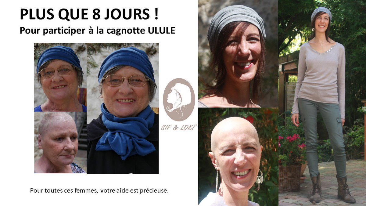 Contact_SifLoki's tweet photo. Un, deux ou cinq euros vous paraissent peut-être anodin, sachez que votre contribution à cette cagnotte va permettre aux femmes de vivre mieux ce FOUTU CANCER avec «le bonnet SIF&amp;LOKI»
SOYEZ LES AIDANTS, LES AIDANTES. https://t.co/5h9hIcGILi

cancer#sein#perruque#cheveux#chimio# https://t.co/KqjuKzU005