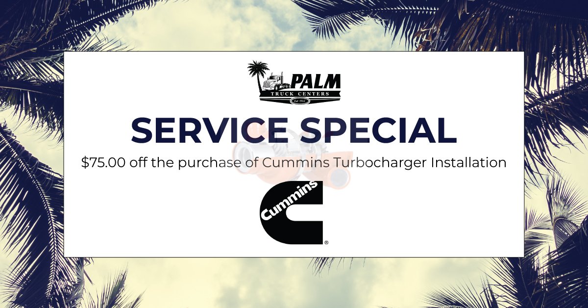 Palmtruck's tweet photo. Featured service special! See all service specials here: https://t.co/1cUAxWg0OD https://t.co/qrH3Y5IZd3
