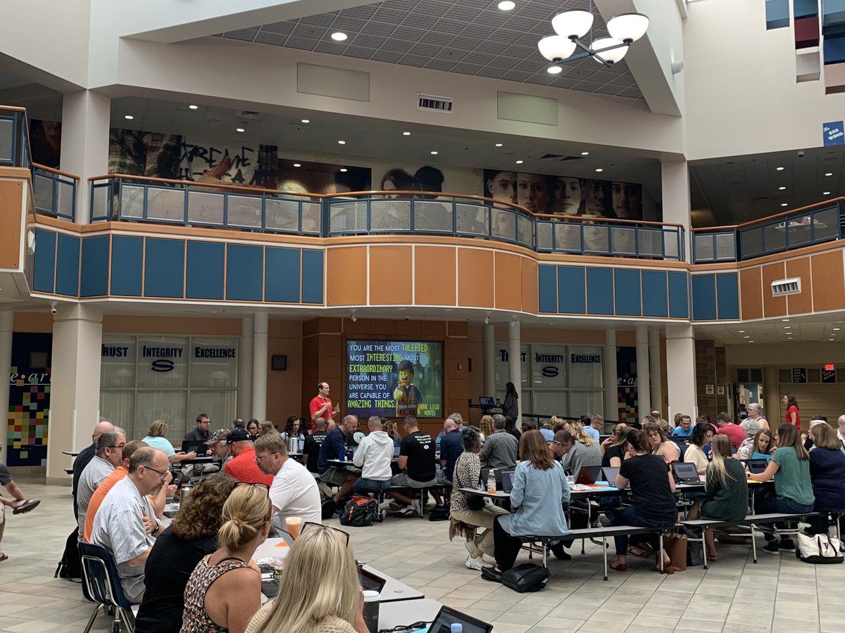 ErichaAnderson's tweet photo. It’s go time @VancouverSD Welcome back teachers!  Today we begin by building with purpose in mind. #weLearnVPS https://t.co/mtyB1cJj1m