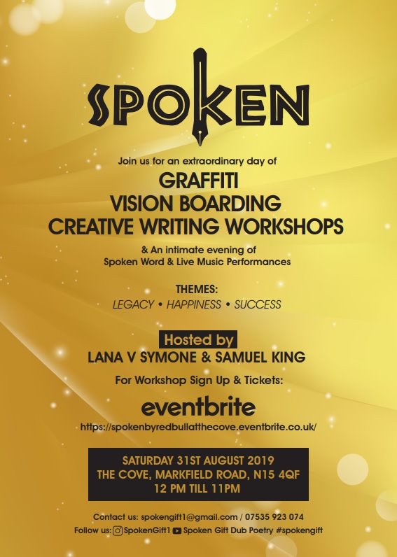 31St August We are celebrating Happiness
Come along and meet Creative Community Organisers
RSVP Only: bit.ly/2ZjCMY9
Sign up for free workshops:
Live local Music band
Open Mic come and celebrate talents
Open Bar all evening 
Excellent French Carribbean food + more ...