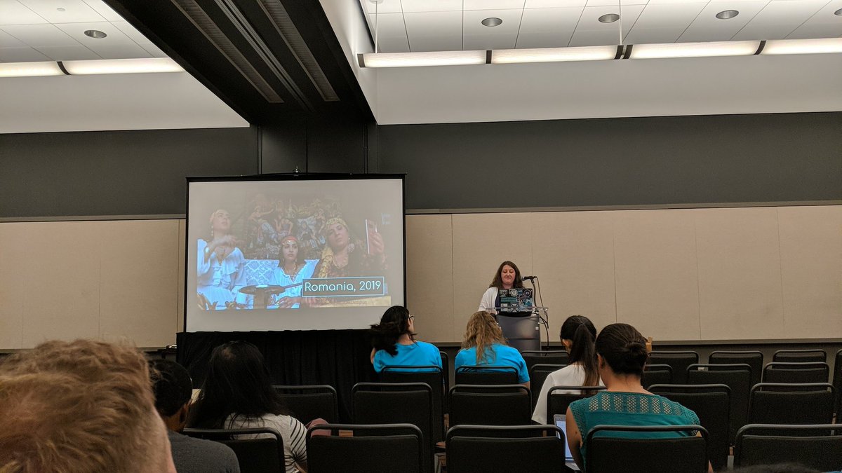 My girl Sarah rocking her talk about the next billion users of tech! #abstractionscon