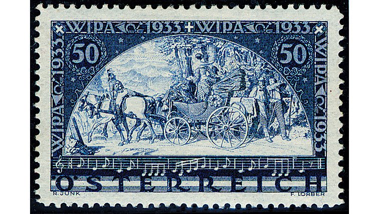 In 1933 a philatelic exhibition in Vienna was commemorated with the issue of a special stamp.
#stamps #philately

Austria Stamps and Austria Postal History
stampdomain.com/country/austri…