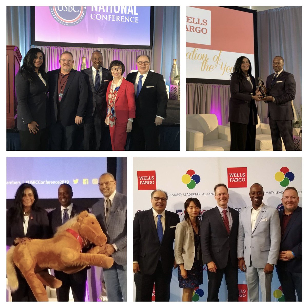 salenriquez's tweet photo. We celebrate @WellsFargo’s participation in this year’s @usblackchambers #USBC19 10th Anniversary Conference. CONGRATULATIONS on your accomplishments (economic empowerment through entrepreneurship). We reiterate that @WellsFargo is a proud & legacy sponsor of the @usblackchambers https://t.co/8BDxr8xbpn