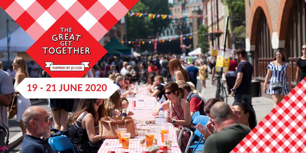 It's official! The Great Get Together will be happening for the fourth time on 19-21 June 2020. 

Join us in bringing our communities together to celebrate #moreincommon and have some fun! bit.ly/TwTGGT2020