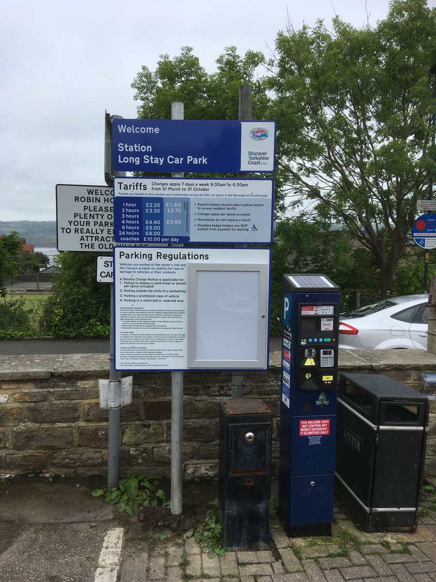From designing and printing  intricate stickers for large garden railways to manufacturing and installing  huge parking signs for Scarborough Borough Council from Staines to Filey, we get plenty of variety here at Signs Express (Scarborough). Love our job!  
phone 01723 332424
