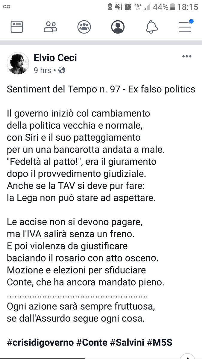 ElvioCeci's tweet photo. #consultazioni #crisigoverno #Salvini #Conte https://t.co/HfmCEuPoz0