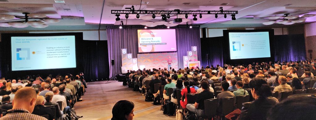 Jim Zemelin keynote in Open Source Summit North America